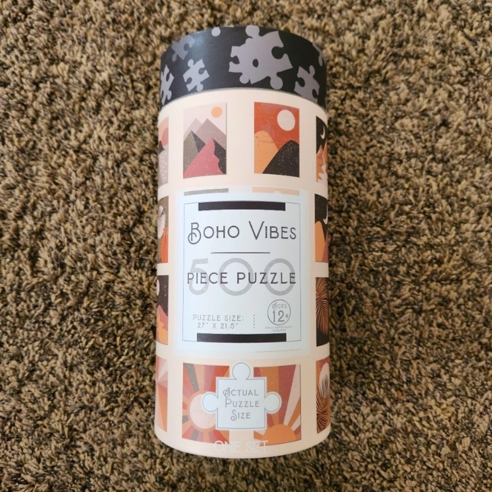Boho 500 puzzle pieces